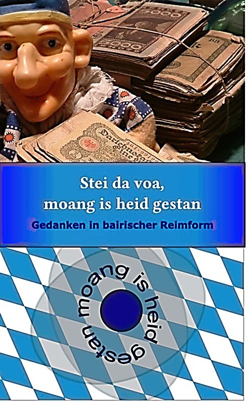 Stei da voa, moang is heid gestan Buch-Cover